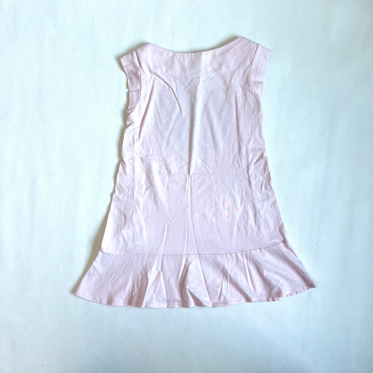 (Pre-loved) Versace Sleeves-less Dress 女童粉紅色無袖T恤裙 6Y