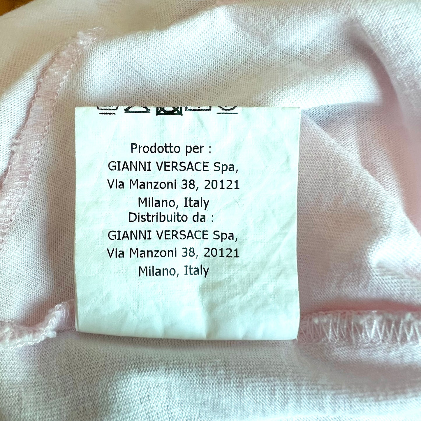 (Pre-loved) Versace Sleeves-less Dress 女童粉紅色無袖T恤裙 6Y