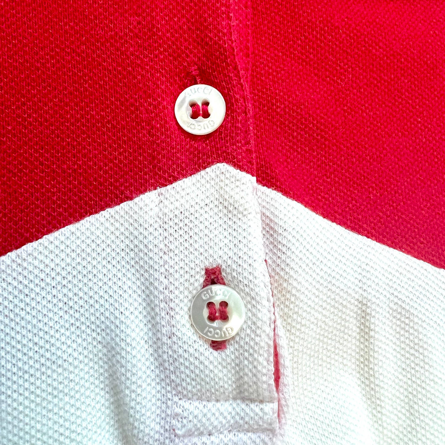 (Pre-loved) Gucci Color block Short Sleeves Polo Dress 短袖多色連衣裙 10Y