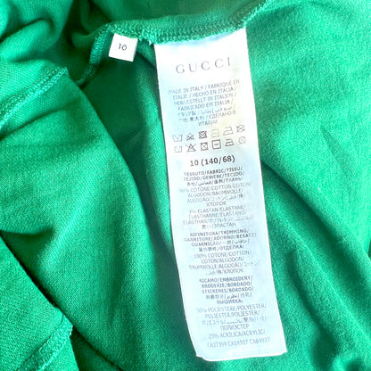 (Pre-loved) Gucci Color block Short Sleeves Polo Dress 短袖多色連衣裙 10Y