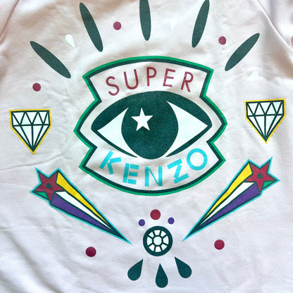 (Pre-loved) KENZO Long Sleeves Pink Sweater 女童粉紅色長袖衛衣 12Y