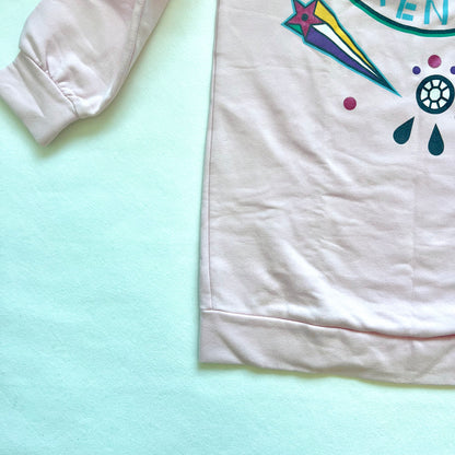 (Pre-loved) KENZO Long Sleeves Pink Sweater 女童粉紅色長袖衛衣 12Y