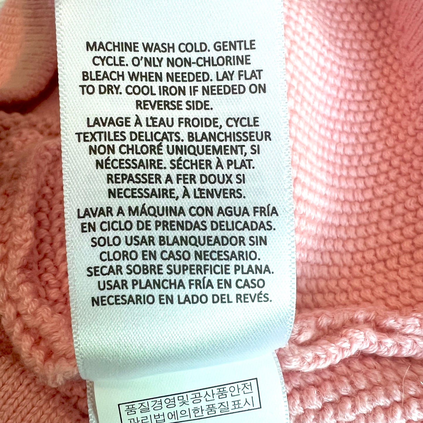 (Pre-loved) Polo Ralph Lauren Pink Cardigan 粉紅色開襟衫 7Y
