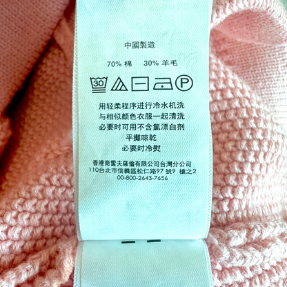 (Pre-loved) Polo Ralph Lauren Pink Cardigan 粉紅色開襟衫 7Y