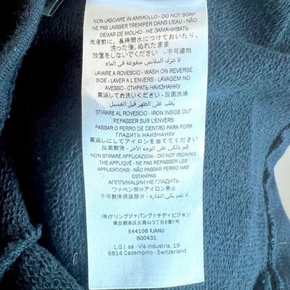 (Pre-loved) Gucci Navy Dress Ribbon Bow 深藍色蝴蝶結短袖連身裙 3Y