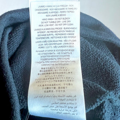 (Pre-loved) Gucci Navy Dress Ribbon Bow 深藍色蝴蝶結短袖連身裙 3Y