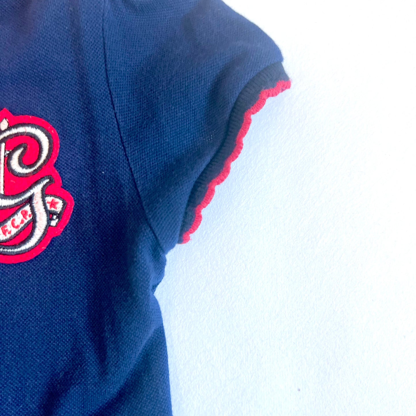 (Pre-loved) Gucci Navy Blue Short Sleeve Polo Dress 深藍色短袖連衣裙 5Y