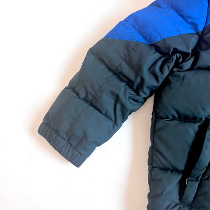 (Pre-loved) Polo Ralph Lauren Hooded Down Jacket 男童黑藍色有帽羽絨外套 4Y