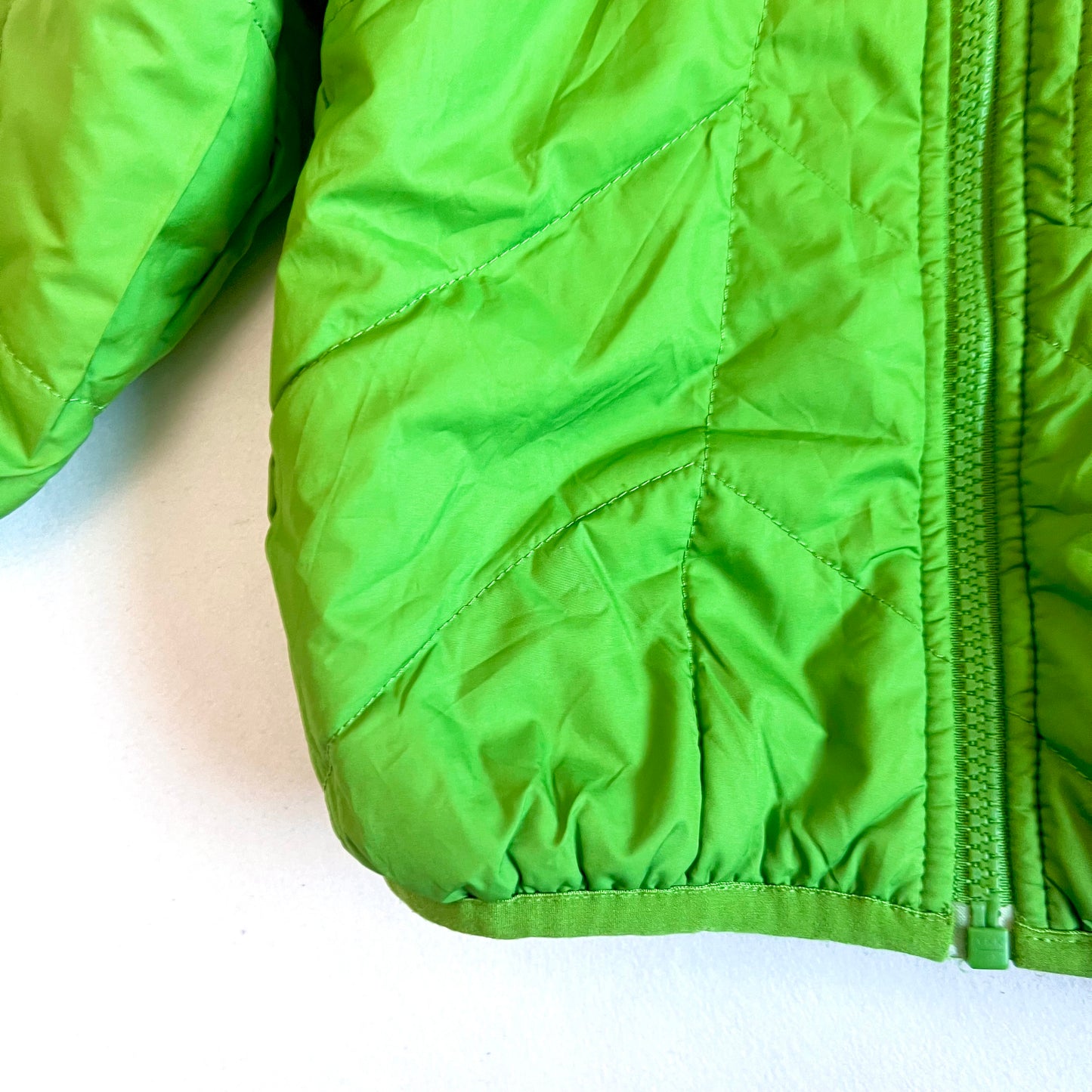 (Pre-loved) The North Face Green 2-sided Down Jacket 雙面連帽外套 18m
