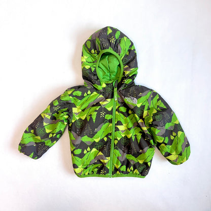 (Pre-loved) The North Face Green 2-sided Down Jacket 雙面連帽外套 18m