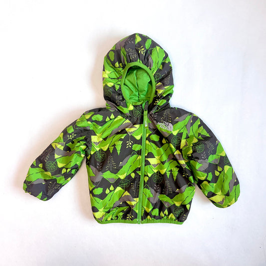 (Pre-loved) The North Face Green 2-sided Down Jacket 雙面連帽外套 18m