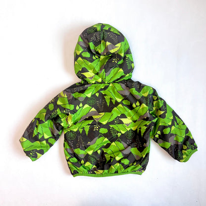 (Pre-loved) The North Face Green 2-sided Down Jacket 雙面連帽外套 18m