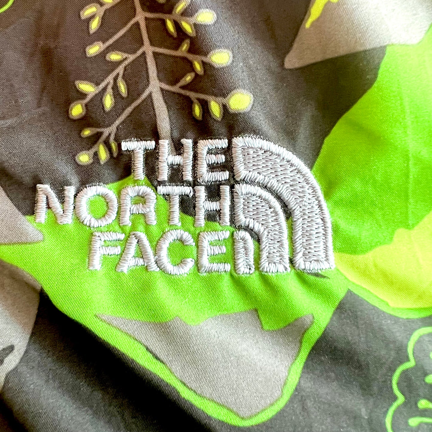 (Pre-loved) The North Face Green 2-sided Down Jacket 雙面連帽外套 18m