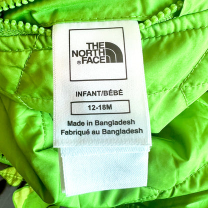 (Pre-loved) The North Face Green 2-sided Down Jacket 雙面連帽外套 18m