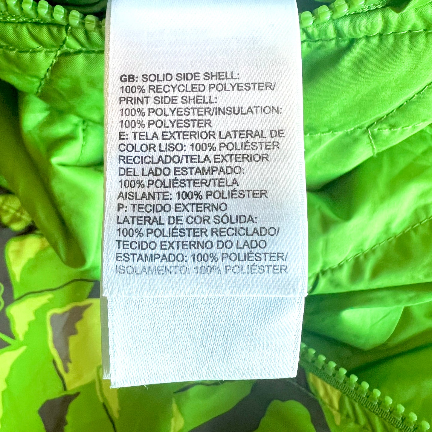 (Pre-loved) The North Face Green 2-sided Down Jacket 雙面連帽外套 18m