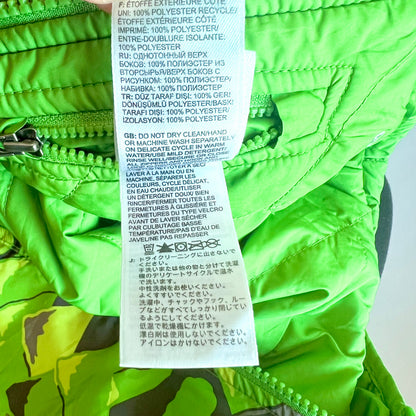 (Pre-loved) The North Face Green 2-sided Down Jacket 雙面連帽外套 18m