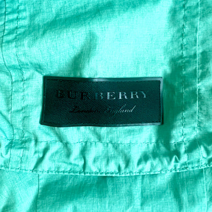 (Pre-loved) Burberry Blue Hooded Jacket 藍綠色有帽外套 140