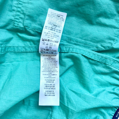 (Pre-loved) Burberry Blue Hooded Jacket 藍綠色有帽外套 140