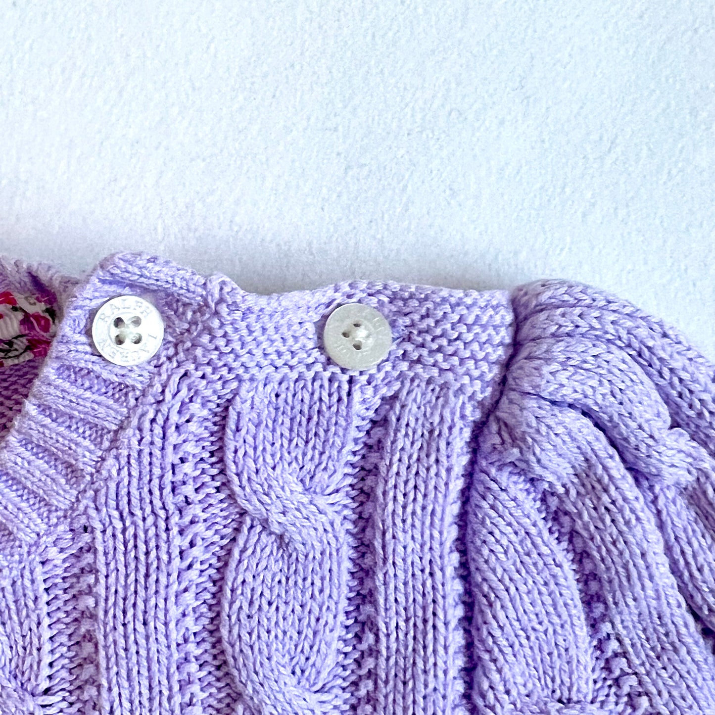 (Pre-loved) Polo Ralph Lauren Purple Sweater 紫色針織長袖毛衣 3Y