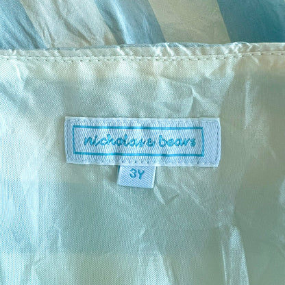 (Pre-loved) Nicholas & Bears Blue Striped Dress 藍白間條連身裙 3Y