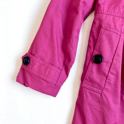 (Pre-loved) Burberry Red Trench Coat 女童紅色風衣外套 4Y