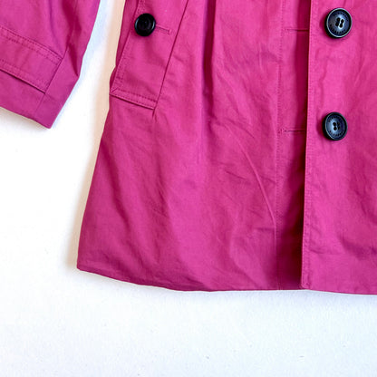 (Pre-loved) Burberry Red Trench Coat 女童紅色風衣外套 4Y