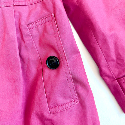 (Pre-loved) Burberry Red Trench Coat 女童紅色風衣外套 4Y