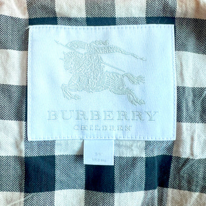 (Pre-loved) Burberry Red Trench Coat 女童紅色風衣外套 4Y
