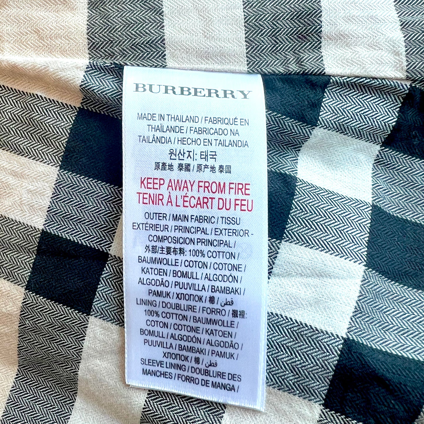(Pre-loved) Burberry Red Trench Coat 女童紅色風衣外套 4Y