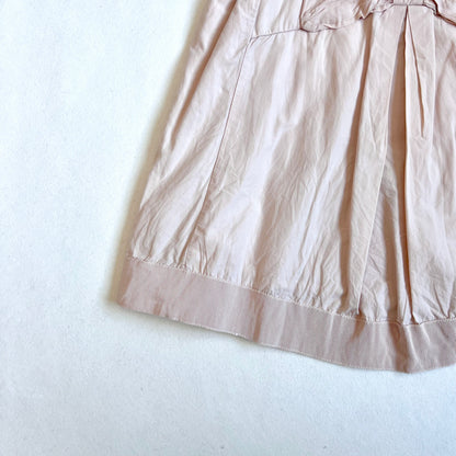 (Pre-loved) Moncler Short Sleeves Peach Dress 淡紅色短裙連身裙 4Y