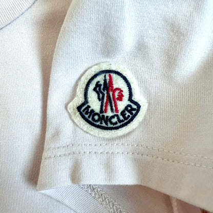 (Pre-loved) Moncler Short Sleeves Peach Dress 淡紅色短裙連身裙 4Y