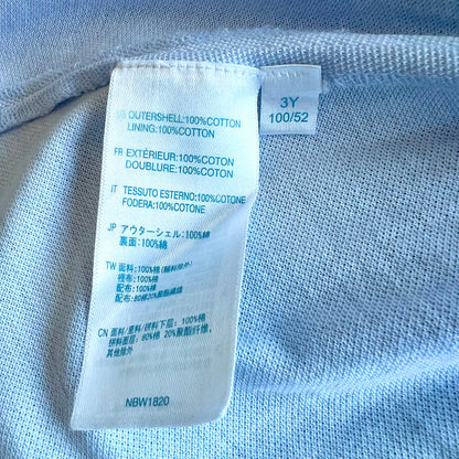 (Pre-loved) Nicholas & Bears Light Blue Sleeveless Dress 淺藍色無袖連身裙 3Y