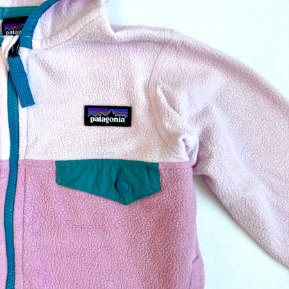 (Pre-loved) Patagonia Pink Fleece Jacket 粉紅色拉鏈外套 2T