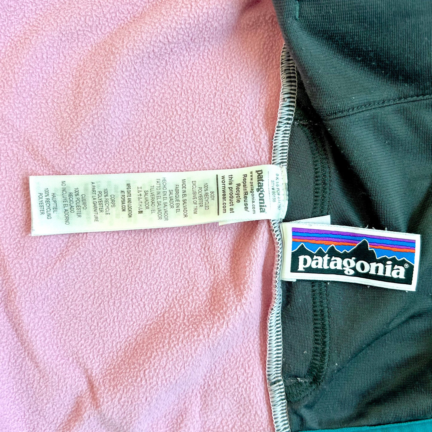 (Pre-loved) Patagonia Pink Fleece Jacket 粉紅色拉鏈外套 2T