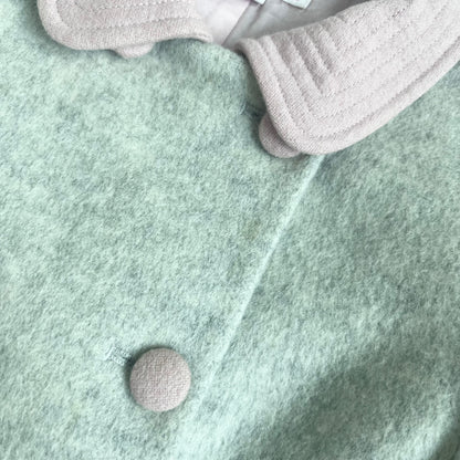 (Pre-loved) Nicholas & Bears Wool Grey Coat 淺灰色羊毛混紡女童外套 6Y