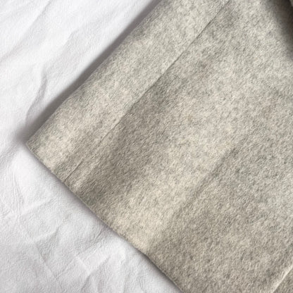 (Pre-loved) Nicholas & Bears Wool Grey Coat 淺灰色羊毛混紡女童外套 6Y