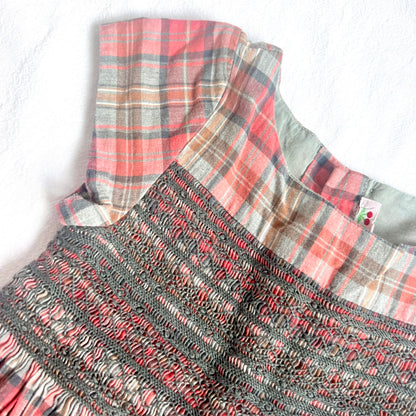 (Pre-loved) Bonpoint Duchesse Smocked Dress 女童無袖連身裙 3Y
