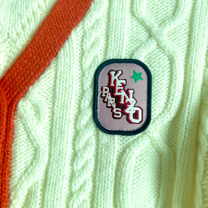 (Pre-loved) KENZO Paris White Knitted Cardigan 白色針織開襟衫 6Y