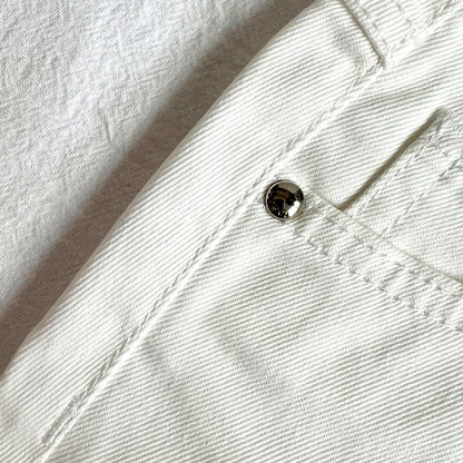 (Pre-loved) Gucci White Doggy Demin Jeans 白色牛仔長褲 6Y