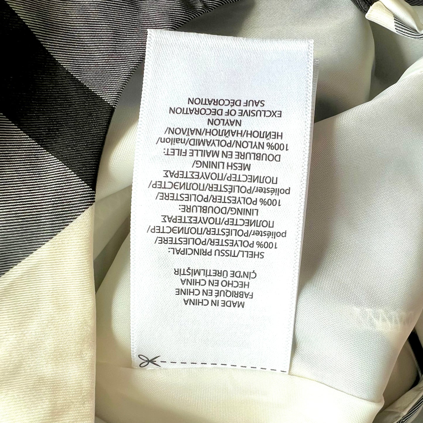 (Pre-loved) Polo Ralph Lauren White Black Checkered Dress 女童無袖格仔裙 10T