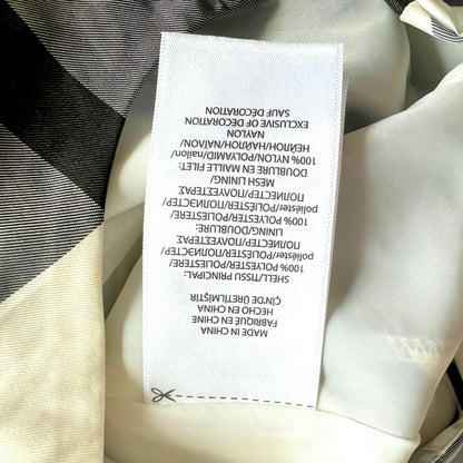 (Pre-loved) Polo Ralph Lauren White Black Checkered Dress 女童無袖格仔裙 10T