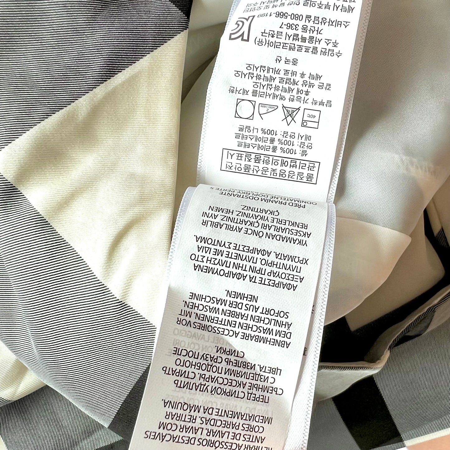 (Pre-loved) Polo Ralph Lauren White Black Checkered Dress 女童無袖格仔裙 10T