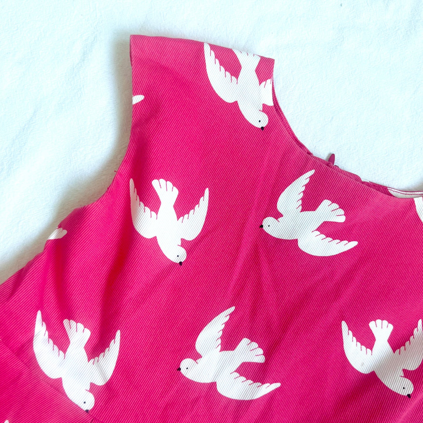 (Pre-loved) Jacadi Red Sleeveless Dress 紅色女童連身裙 5Y