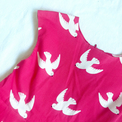 (Pre-loved) Jacadi Red Sleeveless Dress 紅色女童連身裙 5Y