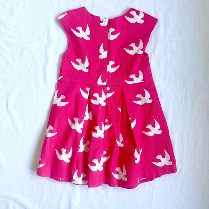 (Pre-loved) Jacadi Red Sleeveless Dress 紅色女童連身裙 5Y