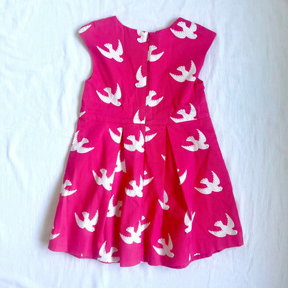 (Pre-loved) Jacadi Red Sleeveless Dress 紅色女童連身裙 5Y