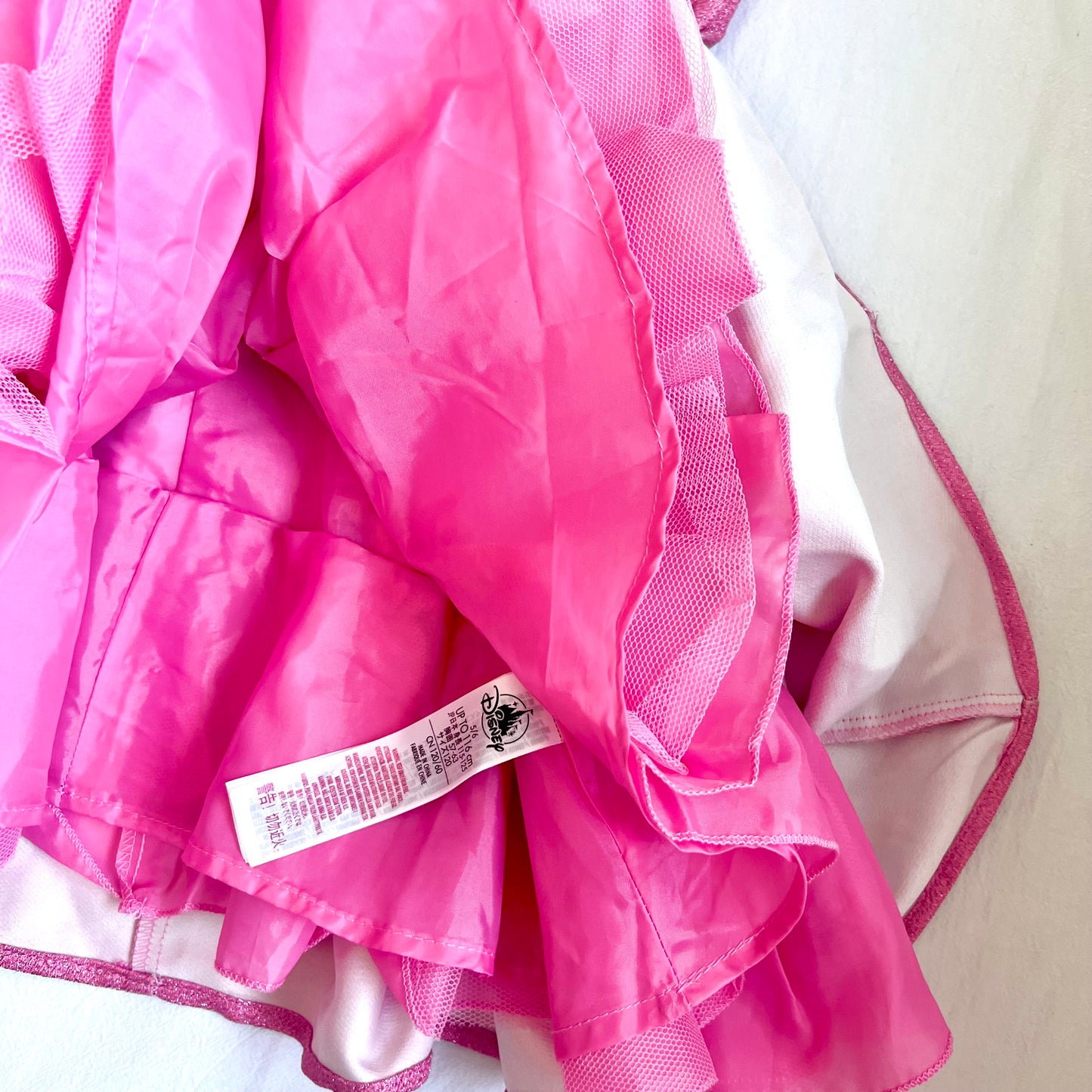(Pre-loved) Disney Pink Minnie Mouse Day Dress for Kids 迪士尼米妮公主裙 5/6Y