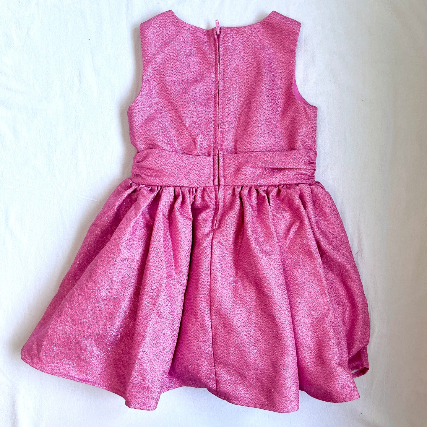 (Pre-loved) Disney Pink Minnie Mouse Day Dress for Kids 迪士尼米妮公主裙 5/6Y