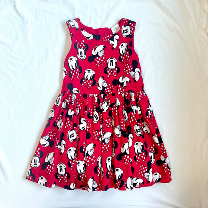 (Pre-loved) Disney Red Minnie Day Dress 迪士尼米妮公主裙 5/6Y