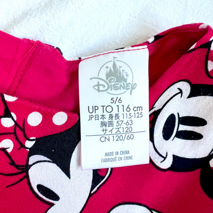(Pre-loved) Disney Red Minnie Day Dress 迪士尼米妮公主裙 5/6Y
